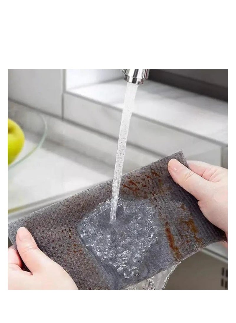لفافات مناشف تنظيف متعددة الاستخدامات عالية الجودة، ٢٥ منشفة لتنظيف الأحواض والأواني والرخام. - Image 3