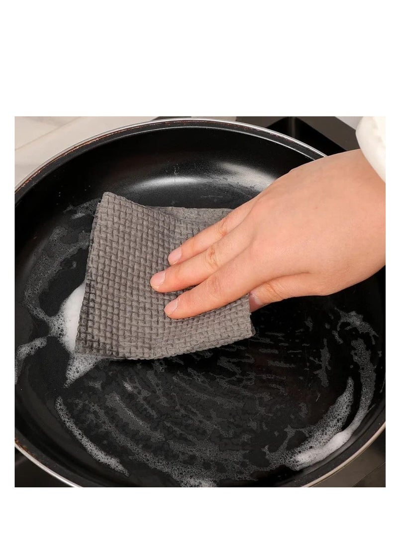 لفافات مناشف تنظيف متعددة الاستخدامات عالية الجودة، ٢٥ منشفة لتنظيف الأحواض والأواني والرخام. - Image 4