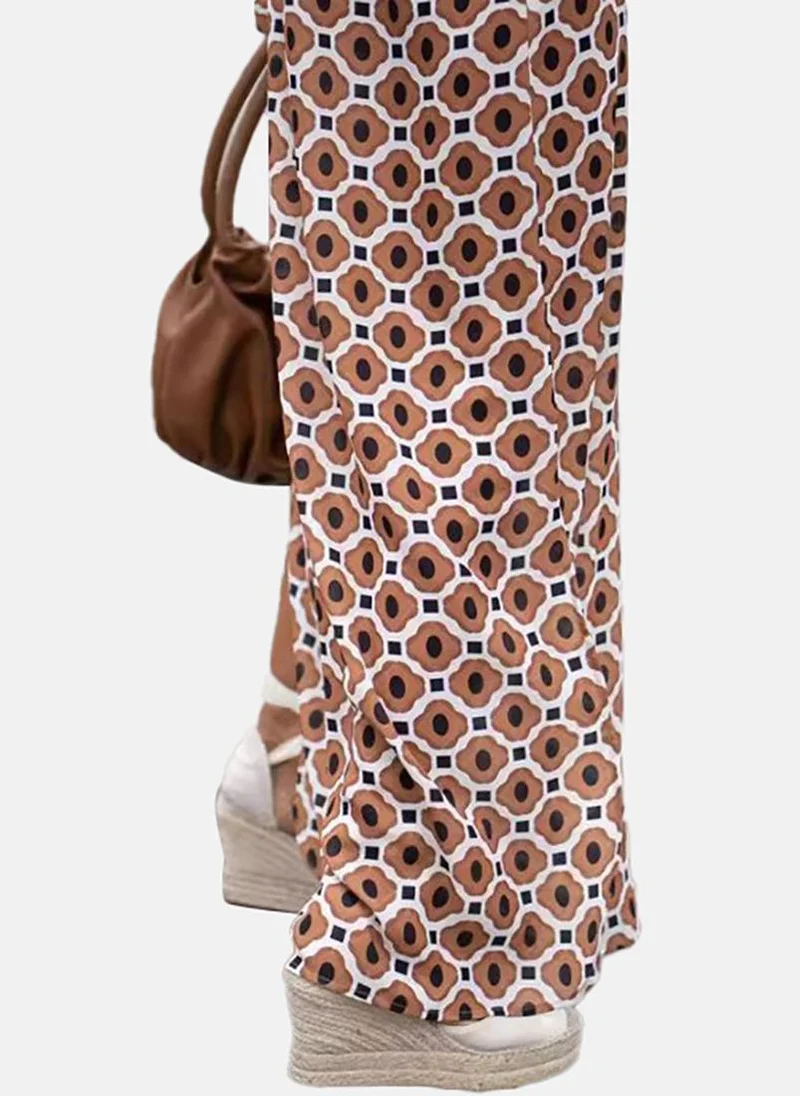 يونيكي Women  Geometric Printed  Maxi Dress