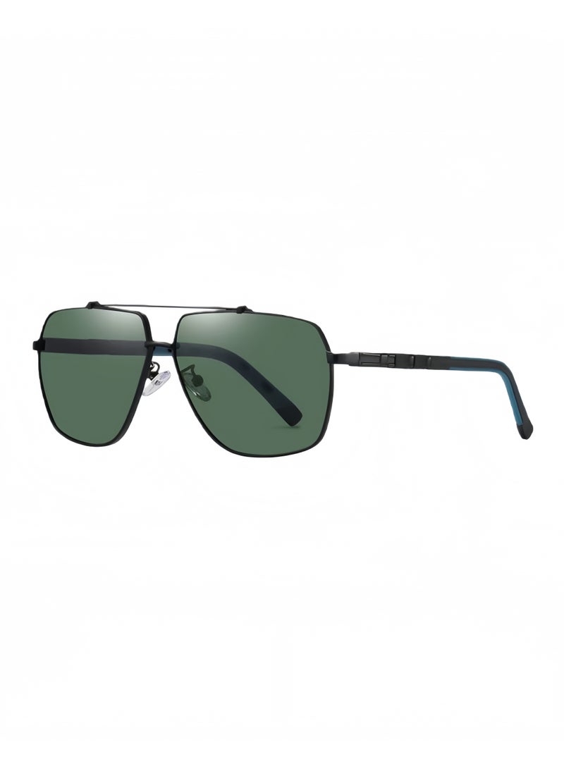 UV400 retro polarized sunglasses, a unisex eyewear store, fashionable men's sunglasses, suitable for desert driving, fishing, beach daily outdoor activities - Image 1