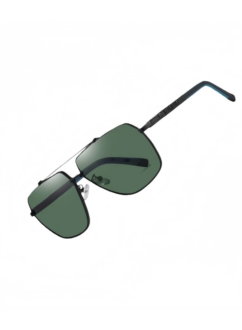 UV400 retro polarized sunglasses, a unisex eyewear store, fashionable men's sunglasses, suitable for desert driving, fishing, beach daily outdoor activities - Image 3