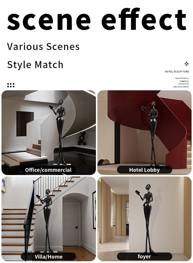 Elegant lady sculpture ornaments  - Image 5