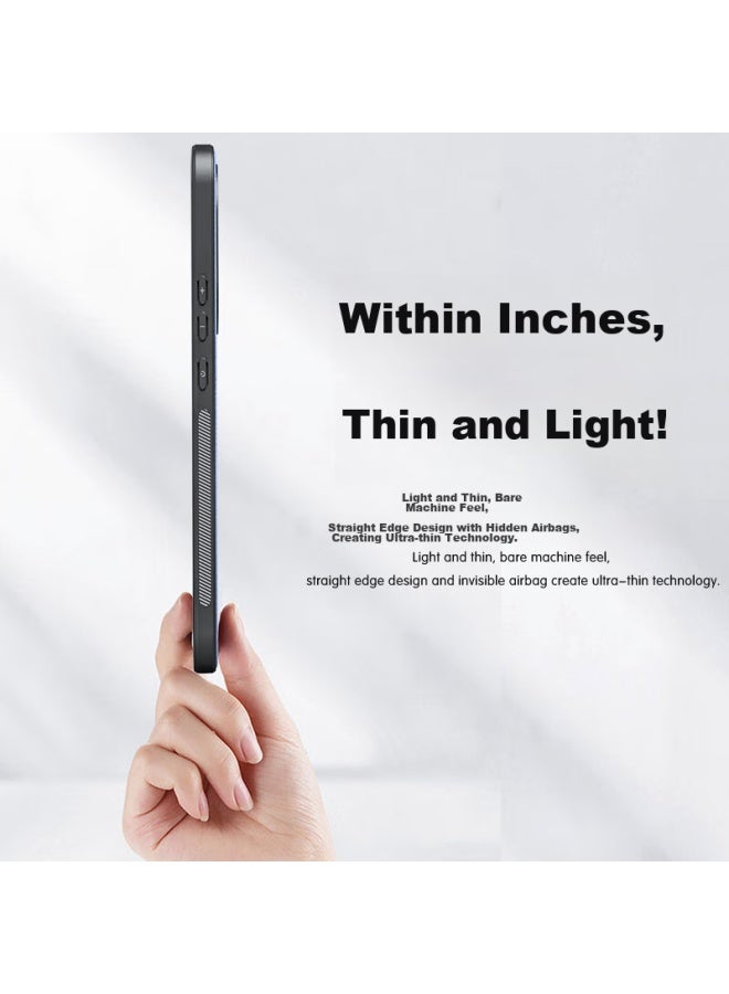 Hotfire Phone Case For Vivo Iqoo Neo9, Iqoo Neo9 Pro Protective Cover, Upgraded Skin-like Lambskin Matte Lens Full Protection Silicone Case For Men And Women Gray - Image 3