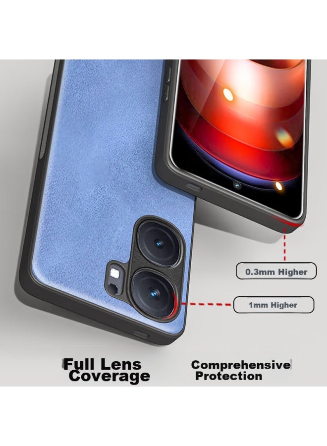 Hotfire Phone Case For Vivo Iqoo Neo9, Iqoo Neo9 Pro Protective Cover, Upgraded Skin-like Lambskin Matte Lens Full Protection Silicone Case For Men And Women Gray - Image 4