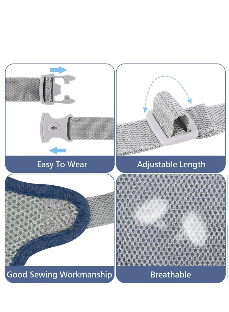 Toddler Harness Leash, Anti Lost Wrist Link, Cute Dinosaur Child Safety Rope, Foldable Child Leash Baby Walking Wristband Assistant Strap Belt Hold Baby Boys Girls Close While Walking (Blue) - Image 4