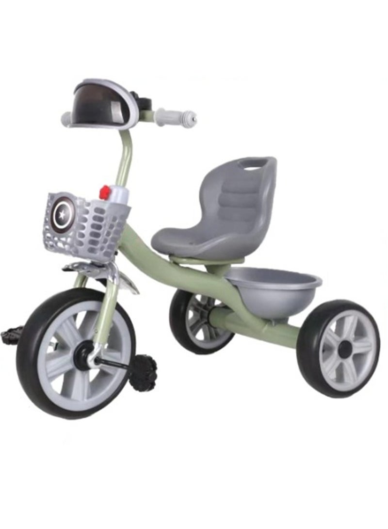 Comfortable Seat Tricycle With Basket for Kids