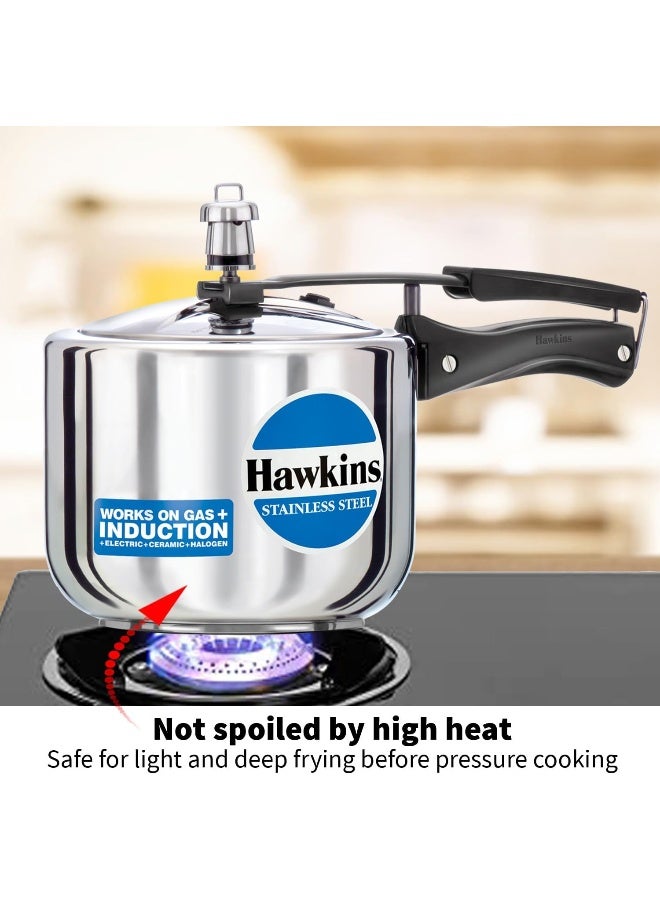 Hawkins طباخ ضغط هوكينز SS طويل 3 لتر صناعي - Image 4