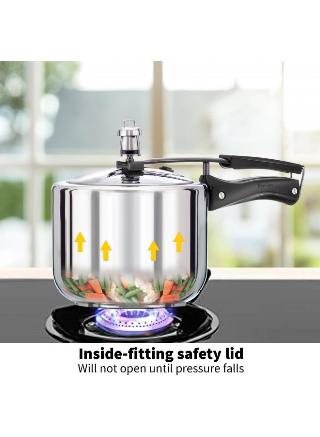 Hawkins طباخ ضغط هوكينز SS طويل 3 لتر صناعي - Image 5