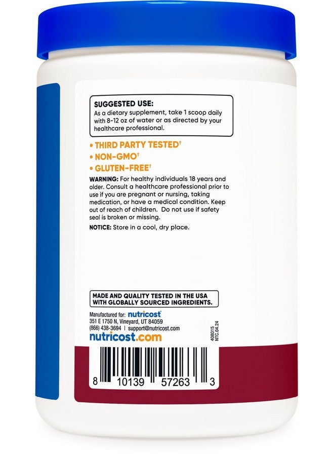 ألياف قابلة للذوبان من Nutricost (بنكهة التوت) 30 وجبة - نباتية، غير معدلة وراثيًا، وخالية من الجلوتين - Image 4