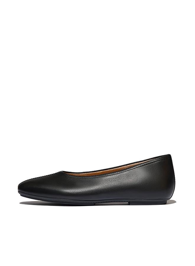 FitFlop DELICATO HIGH-CUT SOFT-LEATHER BALLET FLATS - Image 5