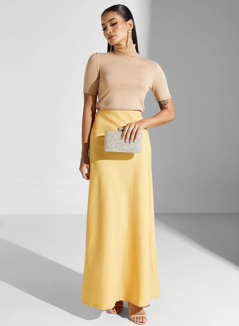 Golden Apple High Waist Skirt