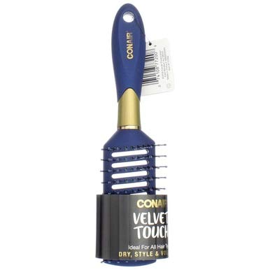 Conair Velvet Touch Vent Brush, Assorted Colors (Pack of 2) - Image 4