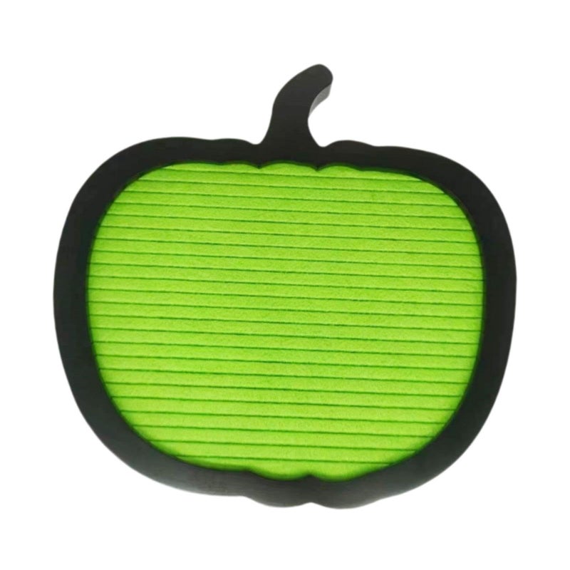 Green Pumpkin Shaped Letter Board 10x10 Inch Halloween Decor for Office Party Home - Image 2