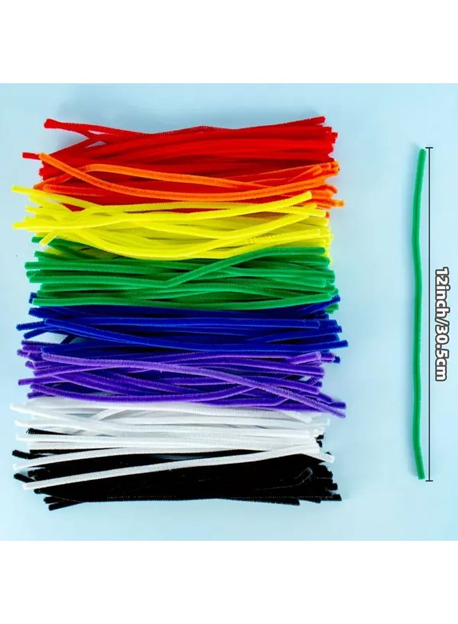 Rose Color Chenille Pipe Cleaners Bulk Craft Stems For DIY Art And Decoration - Image 2