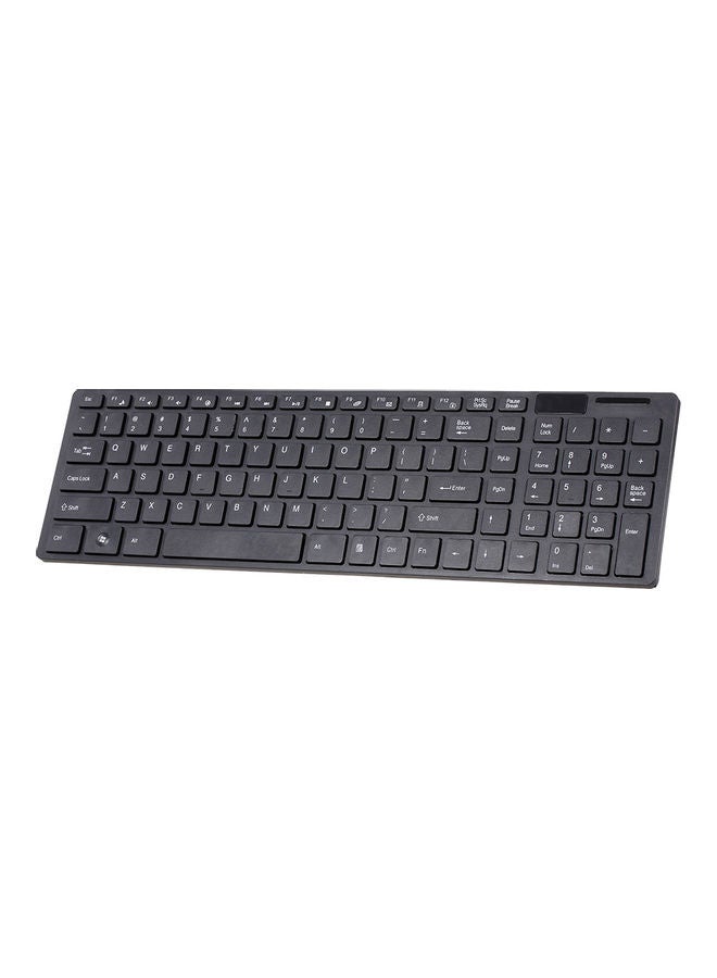 NIBEMINENT Wireless Keyboard And Mouse Combo Black  - Image 3