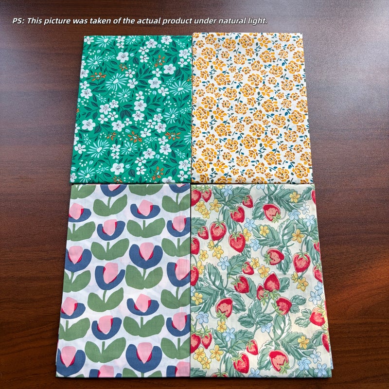 Flower Printed Thin Napkin 60x40cm for Kitchen Tea Towel Tablecloth - Image 3