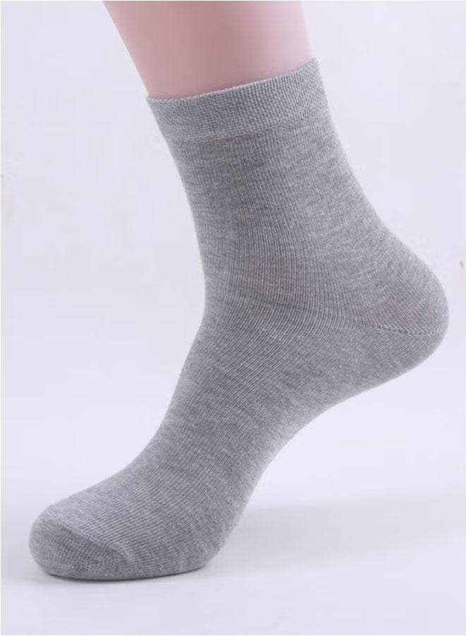 Muyixin 5 أزواج من الجوارب القطنية متعددة الألوان مريحة وجيدة التهوية لأي نزهة رياضية في الهواء الطلق - Image 5