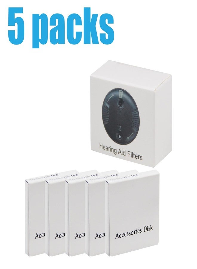 LA FEE Wax Guards for Phonak Hearing Aid Filters, Phonak Hearing Aid Accessories Fit with phonak and Resound, widex. Phonak Disk Phonak Hearing Aid Cleaning Kit. (5 Packs/40Filters) - Image 3