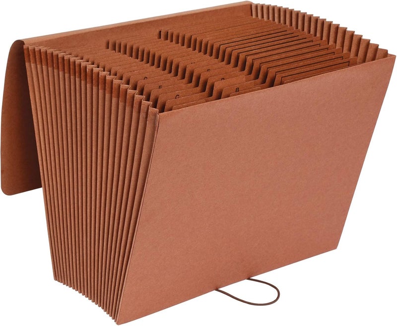 Pendaflex 21 Pocket A-Z Expanding File, Letter Size, Red Rope (75711) (Pack of 2) - Image 3