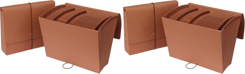 Pendaflex 21 Pocket A-Z Expanding File, Letter Size, Red Rope (75711) (Pack of 2) - Image 1