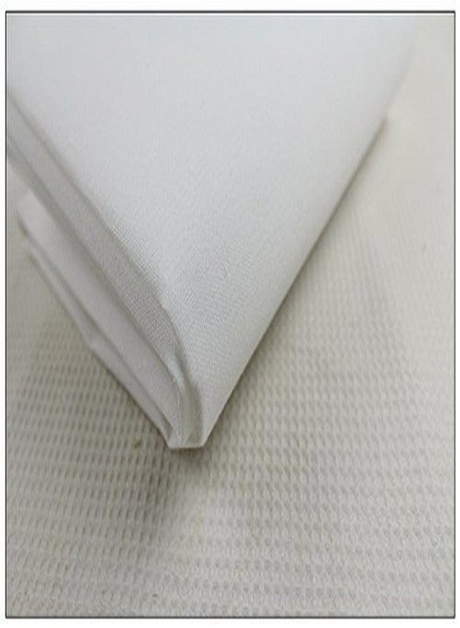 M Fabrics قماش متين من قماش البوكرام اللاصق (متران) | دعامة قابلة للكي للخياطة، المحافظ، الحقائب، الياقات، الأساور والبدلات - Image 3