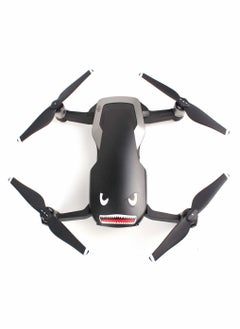 Y&D Shark Face Design Sticker for DJI Mavic and Mini Series, Decal Skin DIY Accessory, Emoticon Body Sticker, Battery Number  - Image 4