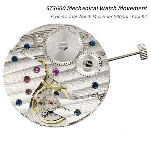 KZU ST3600 Mechanical Watch Movement Fits Seagull 6497, Professional Repair Kit, High Precision Automatic Movement Replacement Part - Image 2