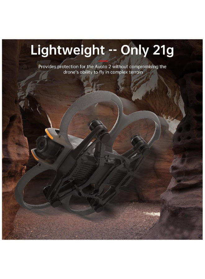 Landing Gear for DJI Avata 2 Accessories, Skintight Carbon Fiber Protect Bar for Avata 2, Safe Landing Without Damaging the Bottom of the Drone, Drone Accessories, Drone Landing Legs Kit - Image 5