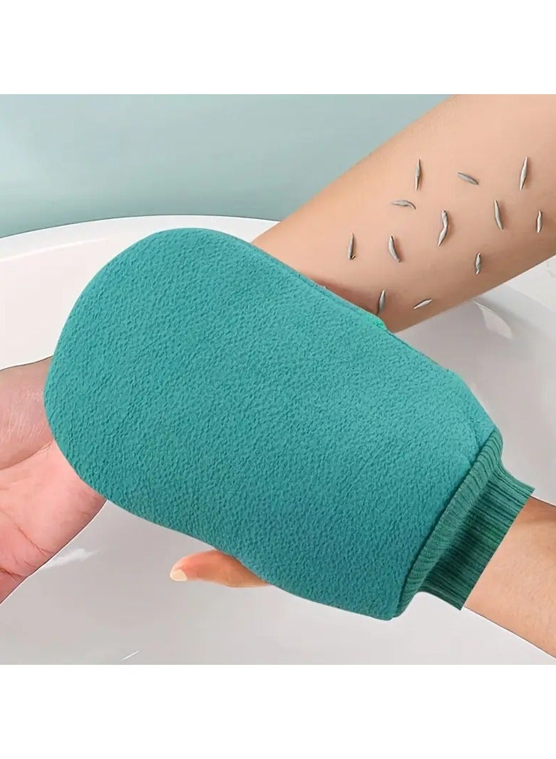 Goolsky 1pc Premium Exfoliating Shower Gloves - Double-Sided Deep Cleanse & Massage - Ultra-Soft Body Scrubber for Daily Skin Revitalization - Perfect Bathing Accessories - Image 1