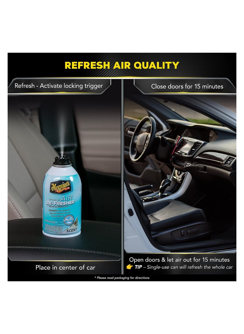 Meguiars Meguiar's Car Air Refresher New Car Scent with odor eliminator  - Image 3
