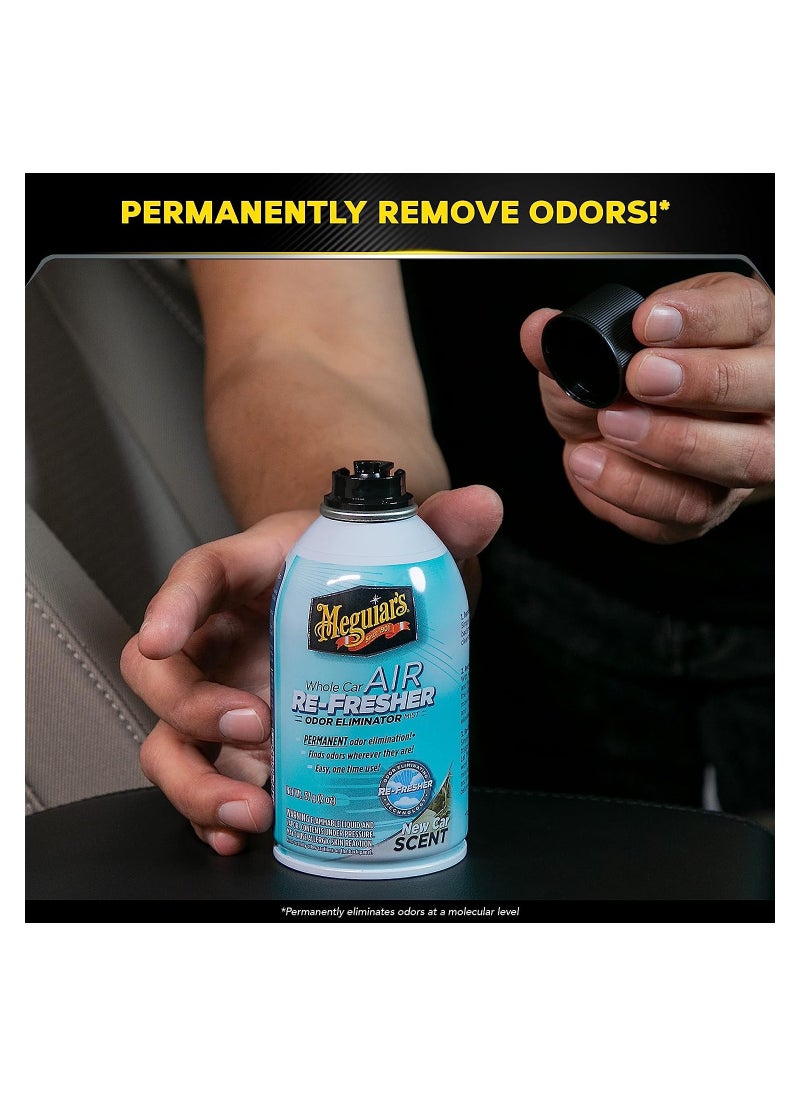 Meguiars Meguiar's Car Air Refresher New Car Scent with odor eliminator  - Image 2
