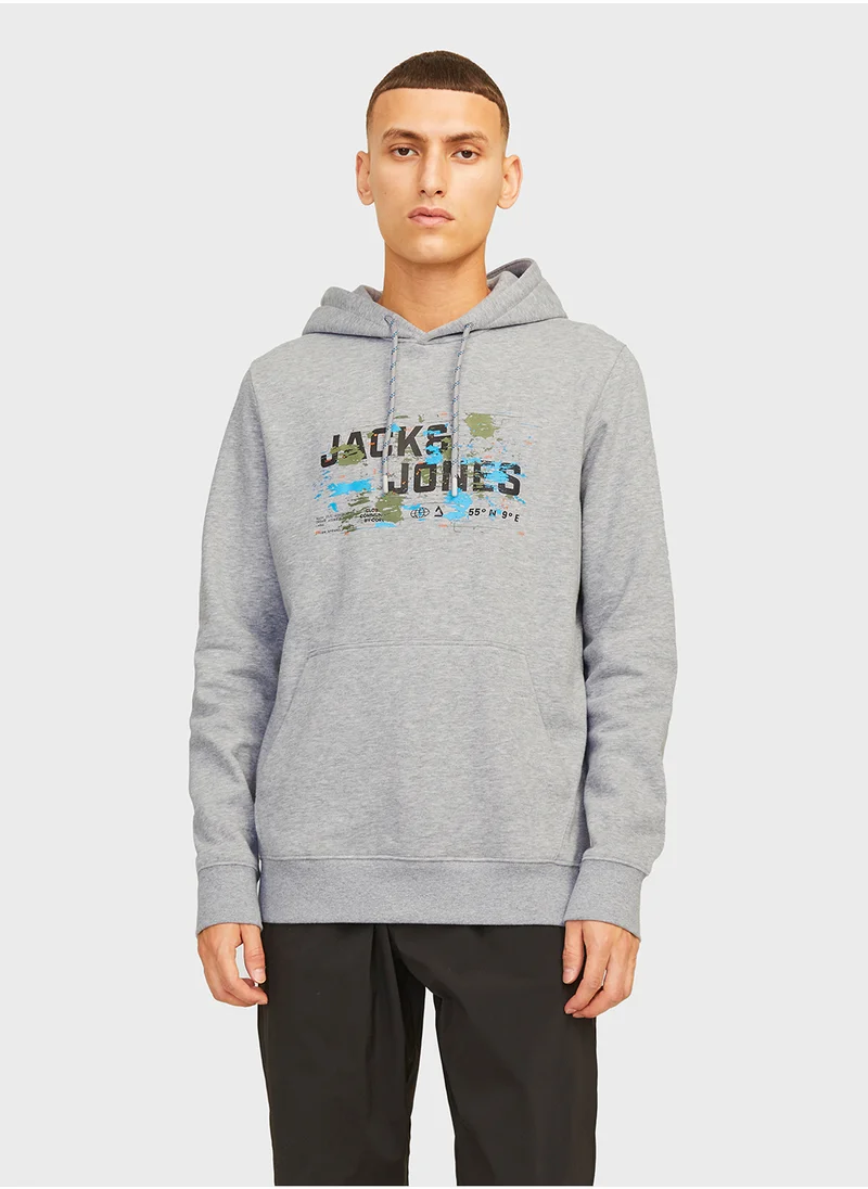 JACK & JONES Logo Hoodie