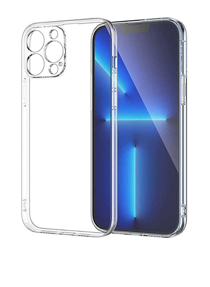 iPhone 13 Pro Max Case Clear 6.7 inch Anti-Yellowing iPhone 13 Pro Max Cover Transparent Slim Thin Crystal Clear Phone Case Shockproof Protective Bumper Protection iPhone Case Cover For Apple iPhone - Image 2