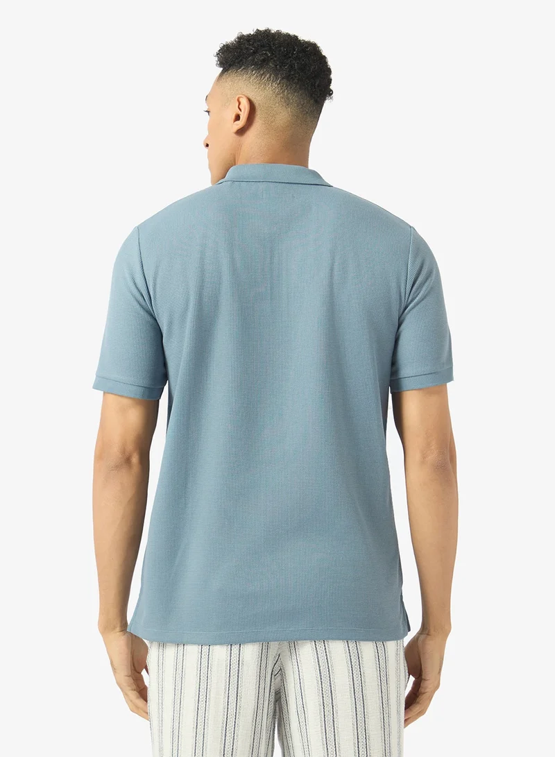 JACK & JONES  Logo Half Zip polo for Men | Best Price UAE
