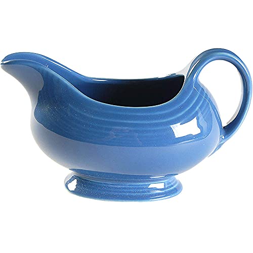 Fiesta Sauce/Gravy Boat, 18-1/2-Ounce, Lapis - Image 1