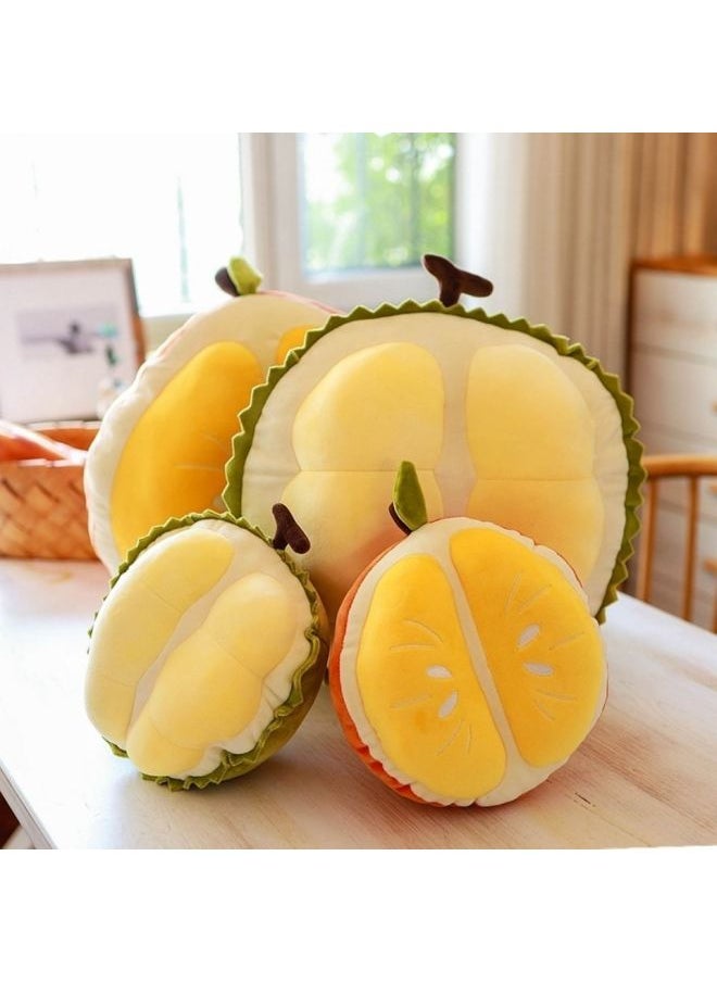 Generic - Cute Orange Plush Toy Doll Durian Pillow Cloth Doll Lunch Break Cushion Simulation Plush Doll Super Soft-Height:Pair Of Durian - 16cm (mini Version) - Image 1
