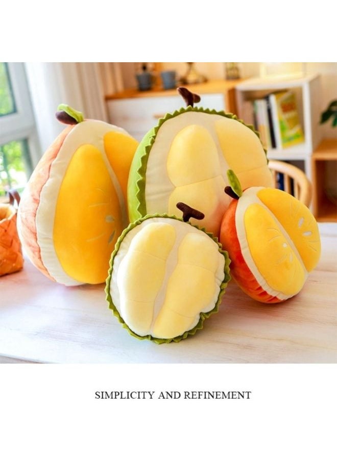 Generic - Cute Orange Plush Toy Doll Durian Pillow Cloth Doll Lunch Break Cushion Simulation Plush Doll Super Soft-Height:Pair Of Durian - 16cm (mini Version) - Image 1