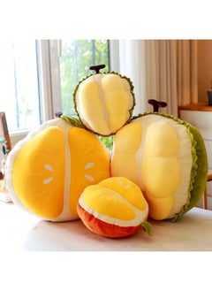 Cute Orange Plush Toy Doll Durian Pillow Cloth Doll Lunch Break Cushion Simulation Plush Doll Super Soft-Height:Pair Of Durian - 16cm (mini Version)