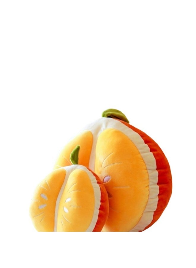 Generic - Cute Orange Plush Toy Doll Durian Pillow Cloth Doll Lunch Break Cushion Simulation Plush Doll Super Soft-Height:Pair Of Durian - 16cm (mini Version) - Image 1