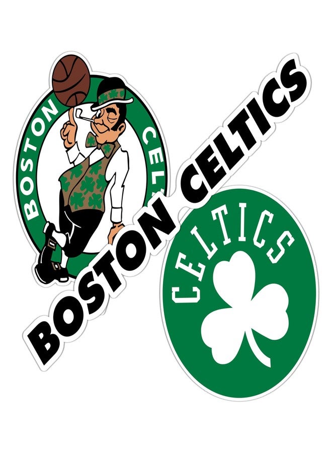 Desert Cactus Boston Celtics NBA Officially Licensed Sticker Vinyl Decal Laptop Water Bottle Car Scrapbook (Type 5-1) - Image 1