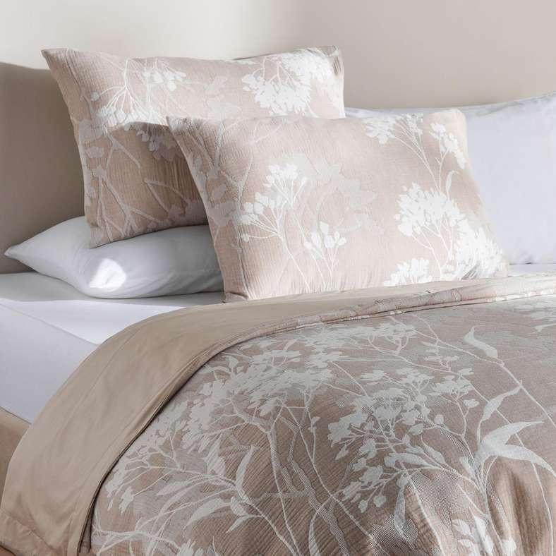 طقم أغطية سرير ألانة 3 قطع - بني