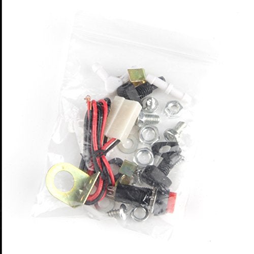 TAKPART 12V Universal Windshield Washer Pump Bottle Tank Kit Windscreen Washer Bottle - Image 5