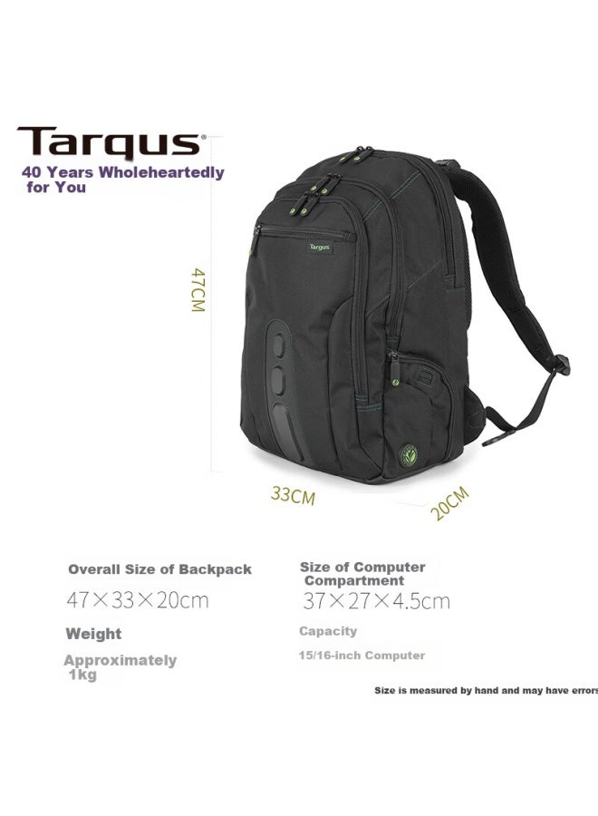 Targus 15.6-inch Laptop Backpack, Business Backpack, Lightweight School Bag, Trendy Notebook Bag, Black, 013 - Image 3