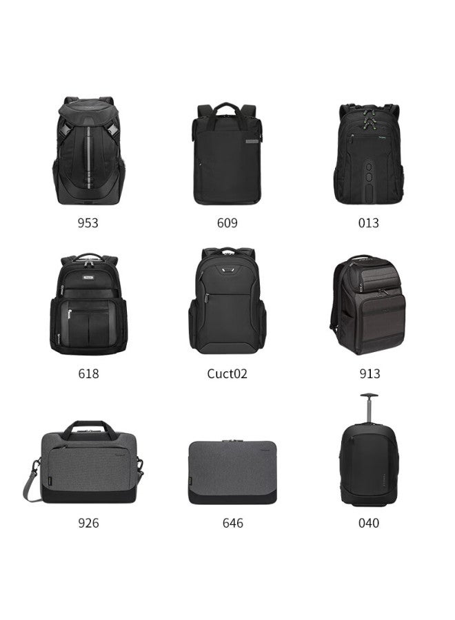 Targus 15.6-inch Laptop Backpack, Business Backpack, Lightweight School Bag, Trendy Notebook Bag, Black, 013 - Image 4