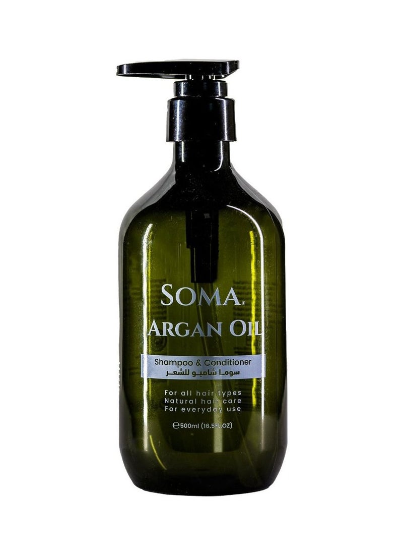 ALKHURAIJI SOMA hair shampoo 500ml Argan oil 