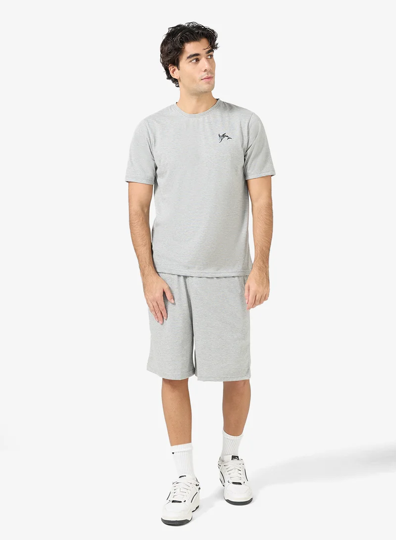 Seventy Five Basics T-Shirt & Shorts Set