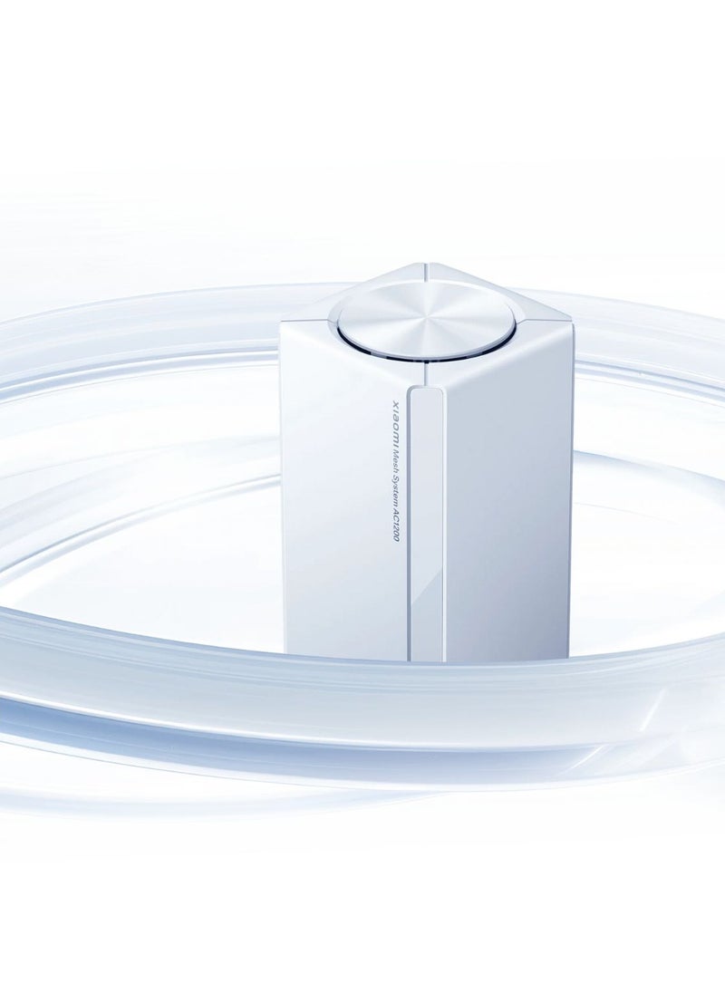 شيامي جهاز توجيه Xiaomi Mesh System AC1200 – حزمة واحدة  - Image 3