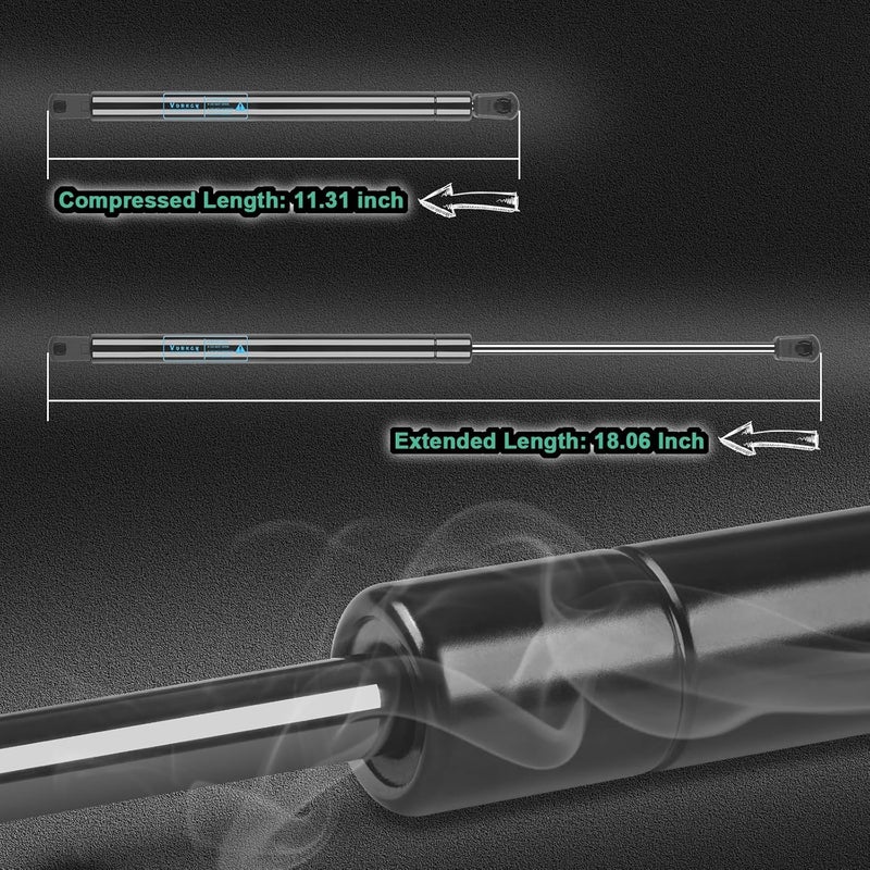 Vurkcy Rear Window Liftgate Supports for SUVs - Image 2