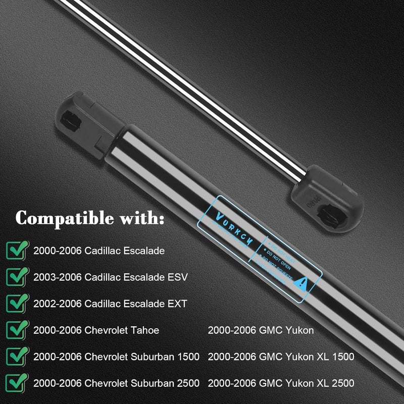 Vurkcy Rear Window Liftgate Supports for SUVs - Image 3