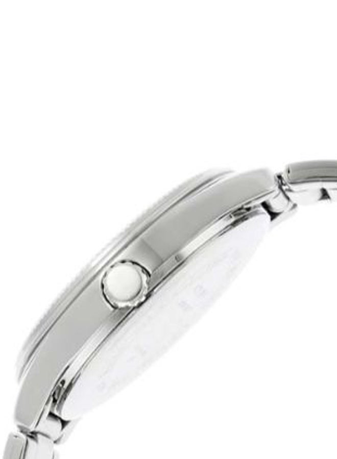 كاسيو ساعة يد بعقارب مقاومة للماء بسوار من الإستانلس ستيل طراز MTP-1302D-7A2VDF - مقاس 39 مم - لون فضي رجال - Image 3